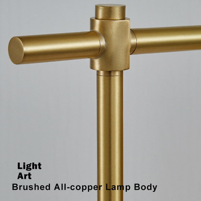 Simple All-copper 1-Light Marble Base Table Lamps