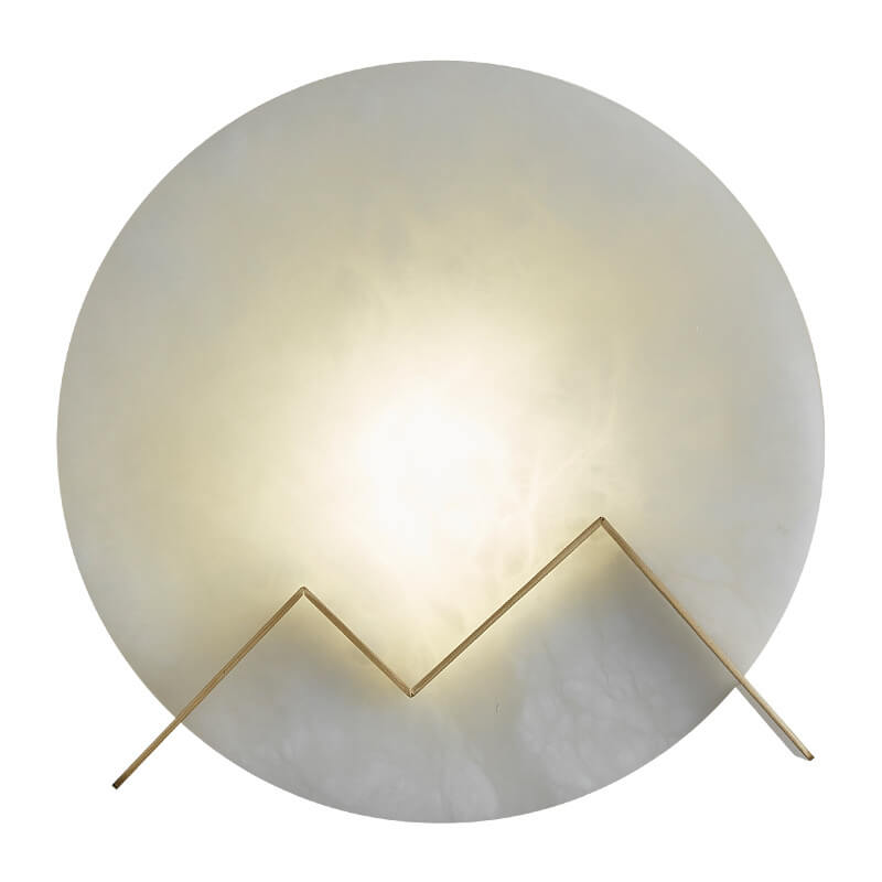 サークルマーブル 1灯 LED ウォールスコンスランプ