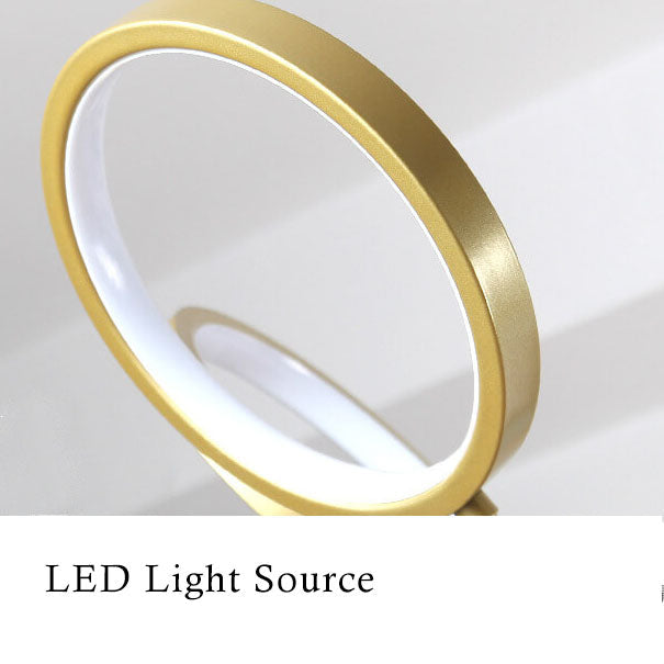 Simple Circle 5-Light LED Chandeliers