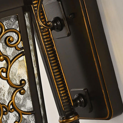 European Palace Outdoor Waterproof 1-Light Wall Sconce Lamp