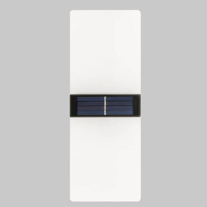 Courtyard Waterproof Acrylic LED Solar Wall Sconce Lamp Outdoor Light