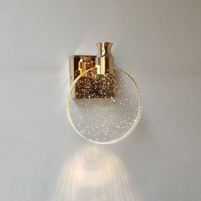 Nordic Crystal Bubble 1-Light LED Wall Sconce Lamp