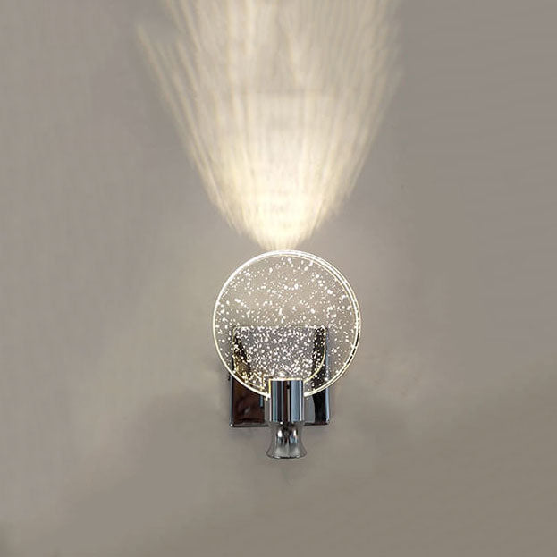 Nordic Crystal Bubble 1-Light LED Wall Sconce Lamp
