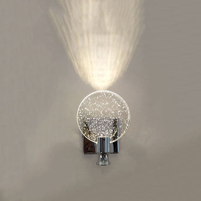 Nordic Crystal Bubble 1-Light LED Wall Sconce Lamp