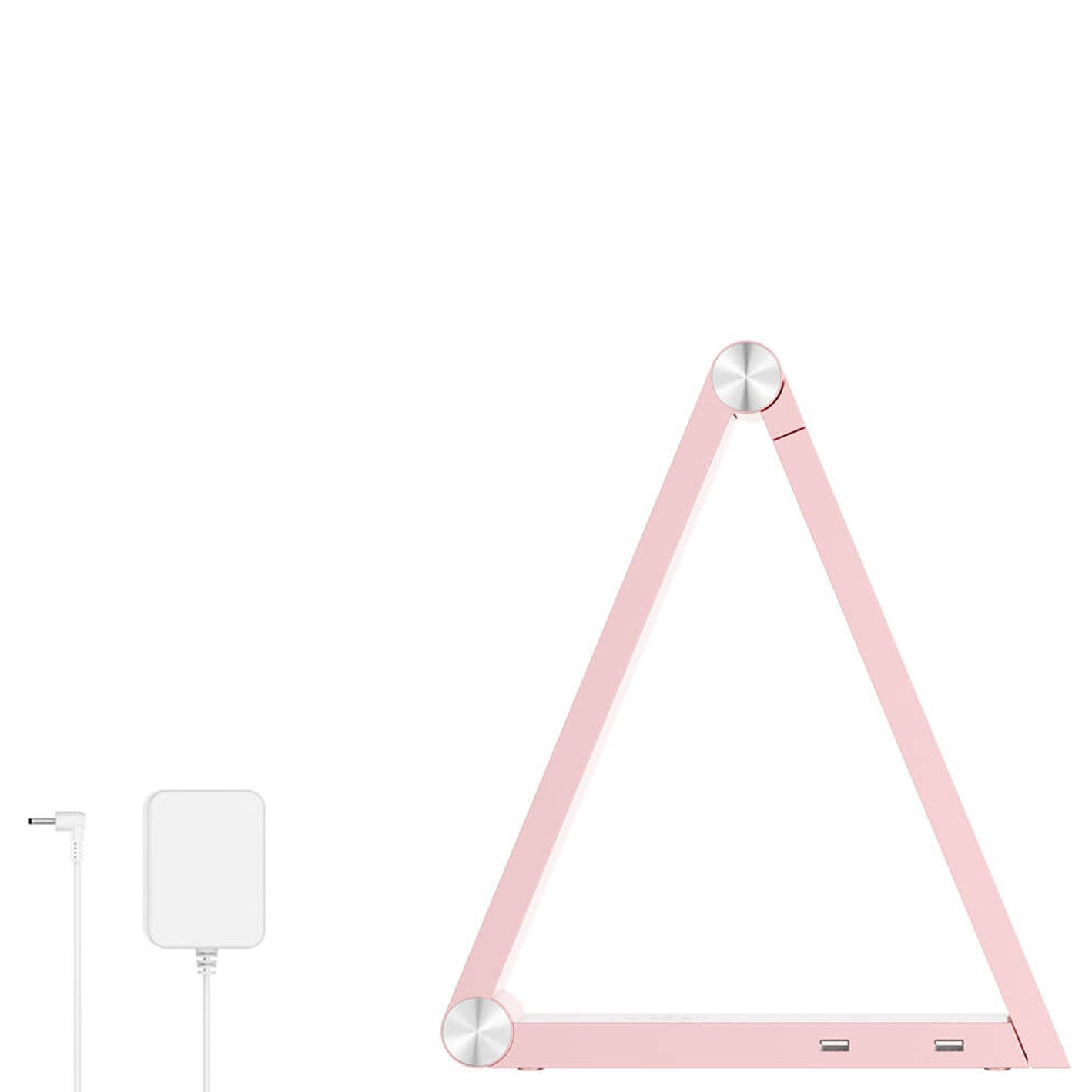 Creative Triangle Eye Protection USB Rechargeable LED Table Lamp