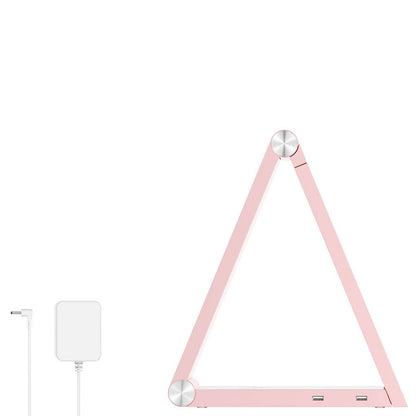 Creative Triangle Eye Protection USB Rechargeable LED Table Lamp