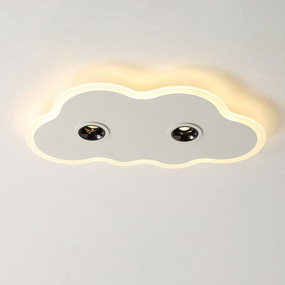 Nordic Minimalist Clouds Spotlights LED Kids Flush Mount Ceiling Light