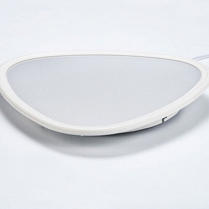 Modern Minimalist Aluminum Acrylic Round Triangle LED Flush Mount Ceiling Light
