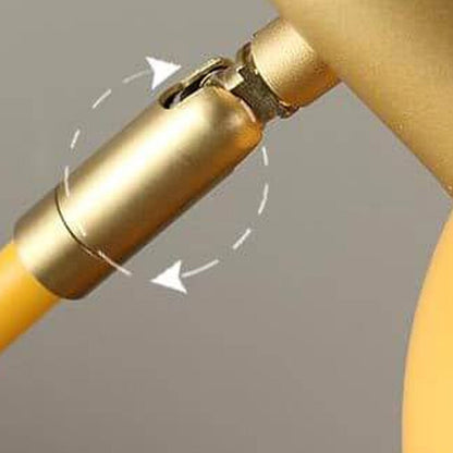 Simple Solid Color Student With Pen Barrel 1-Light Table Lamp