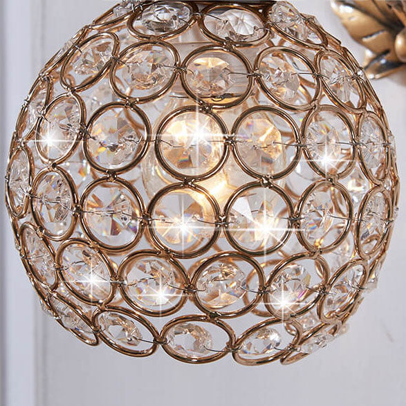 European Retro Deer Head Resin 1-Light Wall Sconce Lamp