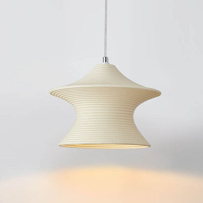 Scandinavian Modern Minimalist Gyro Resin 1-Light Pendant Light