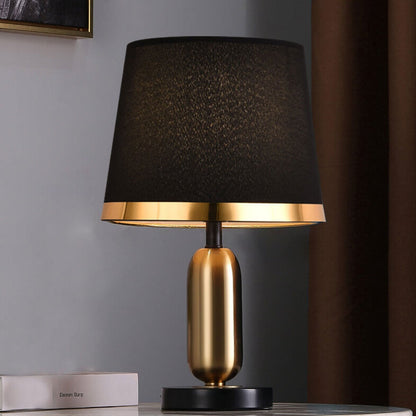 European Retro Fabric 1-Light Table Lamp