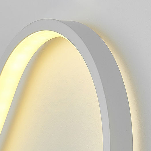 مصباح حائط LED معاصر من الألومنيوم والسيليكون بتصميم نورديك لغرفة المعيشة 