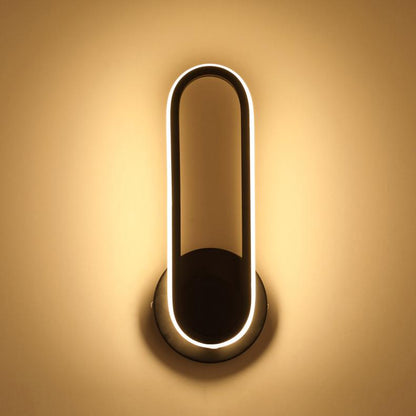 Nordic Modern Rotating 1-Light LED Wall Sconce Lamp
