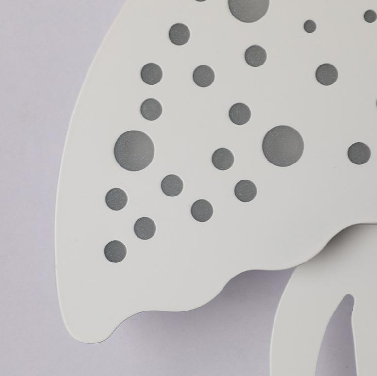 مصباح حائطي حديث إبداعي على شكل قنديل البحر مزود بضوء واحد 