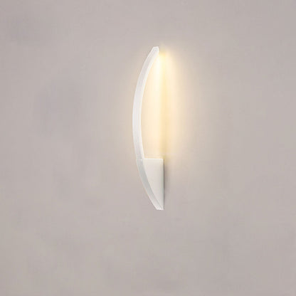 مصباح حائط LED من الحديد الأكريليكي بتصميم قوسي بسيط على الطراز الاسكندنافي 