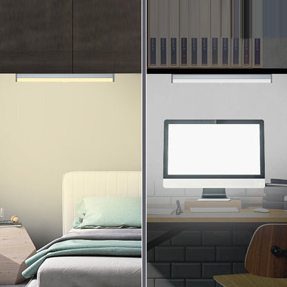 Modern Simplicity Long Cylinder Aluminum Acrylic LED Wall Sconce Lamp For Living Room