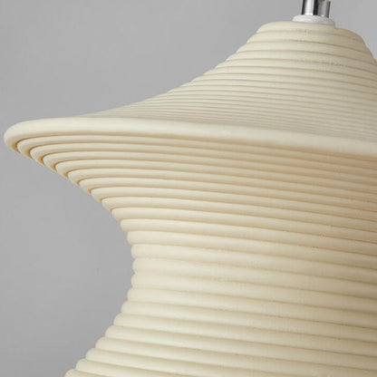Scandinavian Modern Minimalist Gyro Resin 1-Light Pendant Light