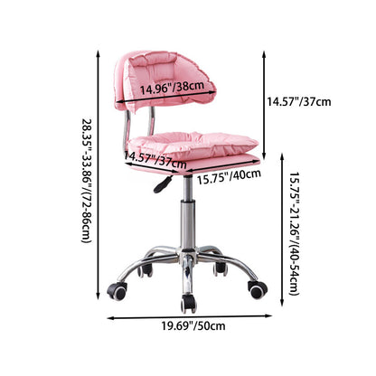 Modern Minimalist Square Cushion Faux Leather Metal Bar Stool Backrest Height Adjustable For Dining Room