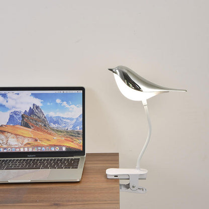 Nordic Creative Bird Clip USB Charging LED Night Light Table Lamp