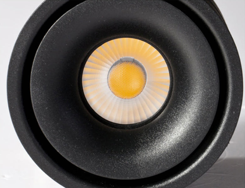Industrial Aluminum Foldable Cylindrical LED Spotlight Flush Mount Light