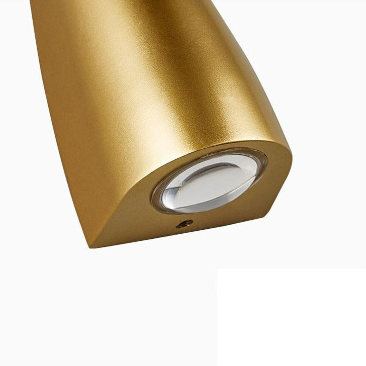 Modern Simple Long Horn 2-Light LED Indoor And Outdoor Wall Sconce Lamp