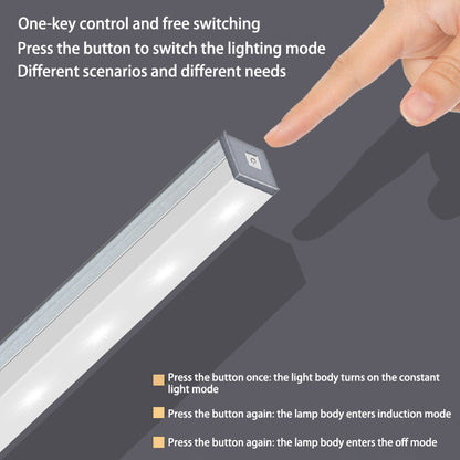 Modern Simplicity Long Cylinder Aluminum Acrylic LED Wall Sconce Lamp For Living Room