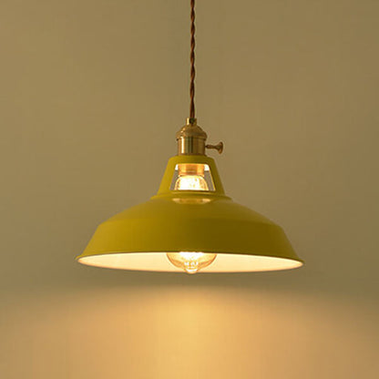 Modern Minimalist Macaroon Iron 1-Light Pendant Light
