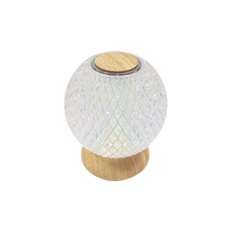 Creative Acrylic Moon Design LED Night Light Table Lamp