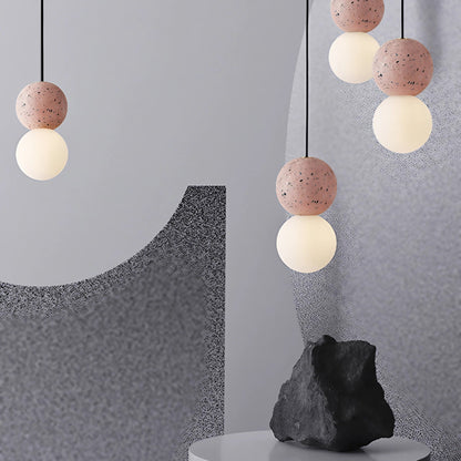 Nordic Creative Simple Glass Ball 1-Light Pendant Light
