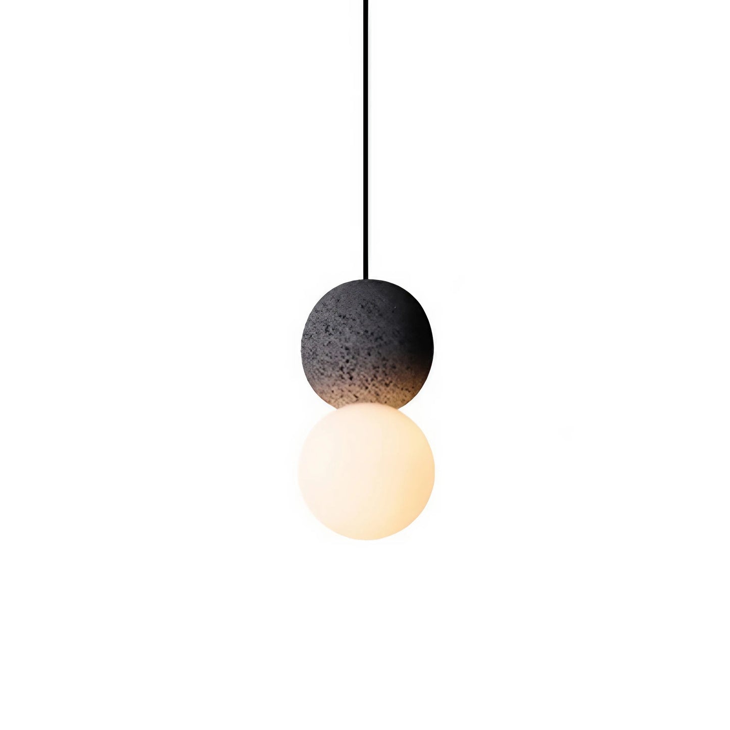 Nordic Creative Simple Glass Ball 1-Light Pendant Light