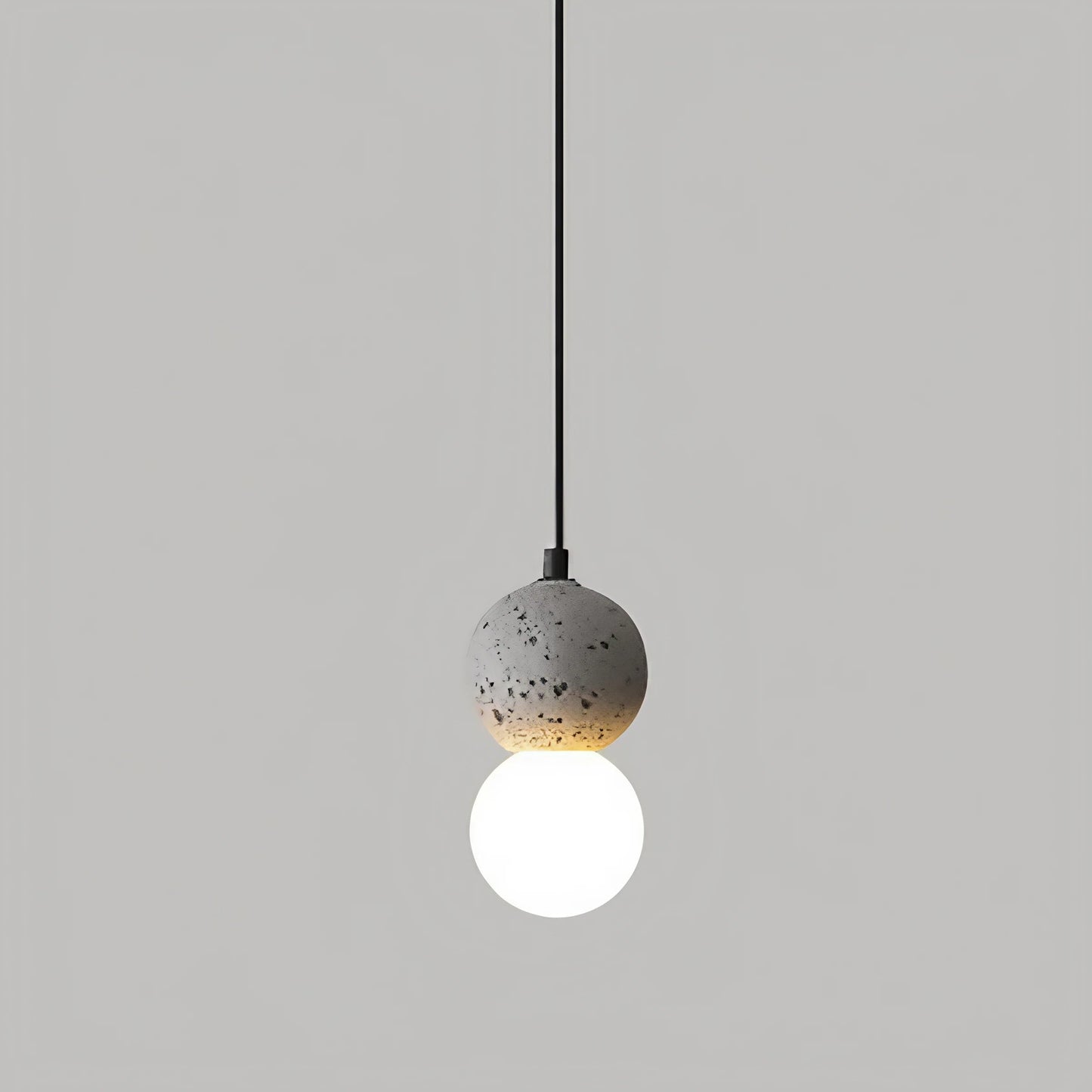 Nordic Creative Simple Glass Ball 1-Light Pendant Light