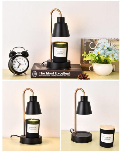 Creative Aroma Candle 1-Light  Metal Dome Decoration Table Lamp