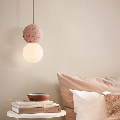 Nordic Creative Simple Glass Ball 1-Light Pendant Light