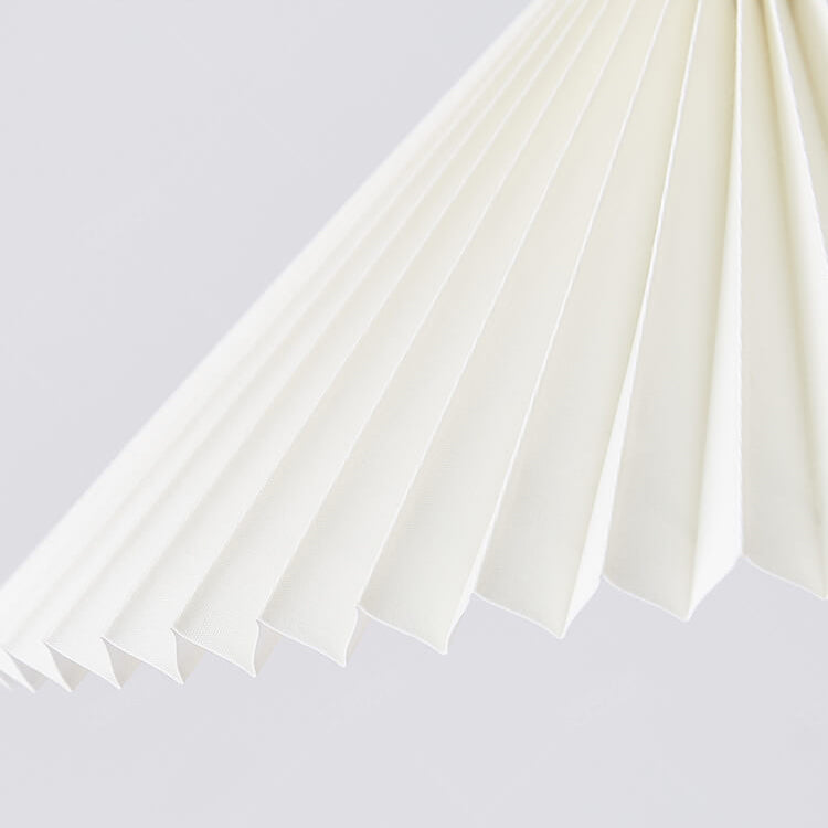 Nordic Minimalist Pleated Shade 1-Light Pendant Light