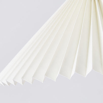 Nordic Minimalist Pleated Shade 1-Light Pendant Light