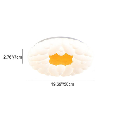 Scandinavian Modern Minimalist Acrylic Children's LED Flush Mount Ceiling Light