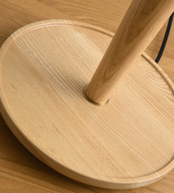 Retro Pleated Pull Cord Switch 1-Light Table Lamp