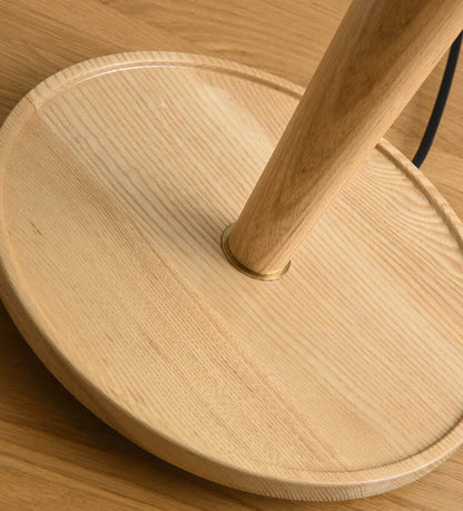 Retro Pleated Pull Cord Switch 1-Light Table Lamp