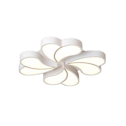 Modern Creative Clover Acrylic LED Flush Mount Ceiling Light
