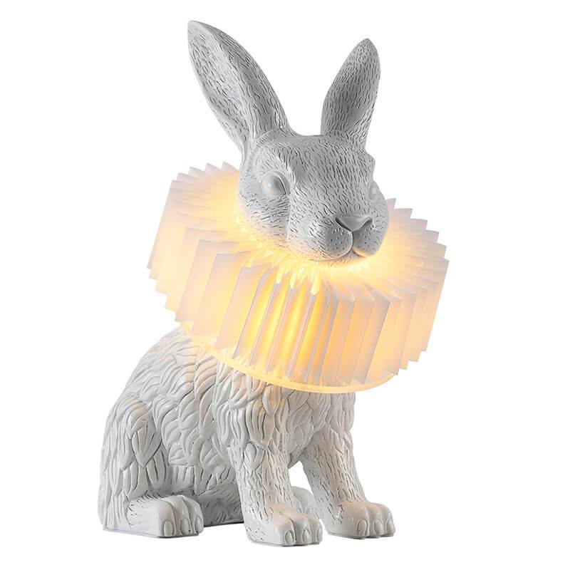 Modern Creative Resin Rabbit LED 1-Light Table Lamp