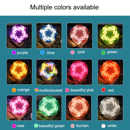 DIY Moon Lamp LED Night Light USB Decorative Table Lamp