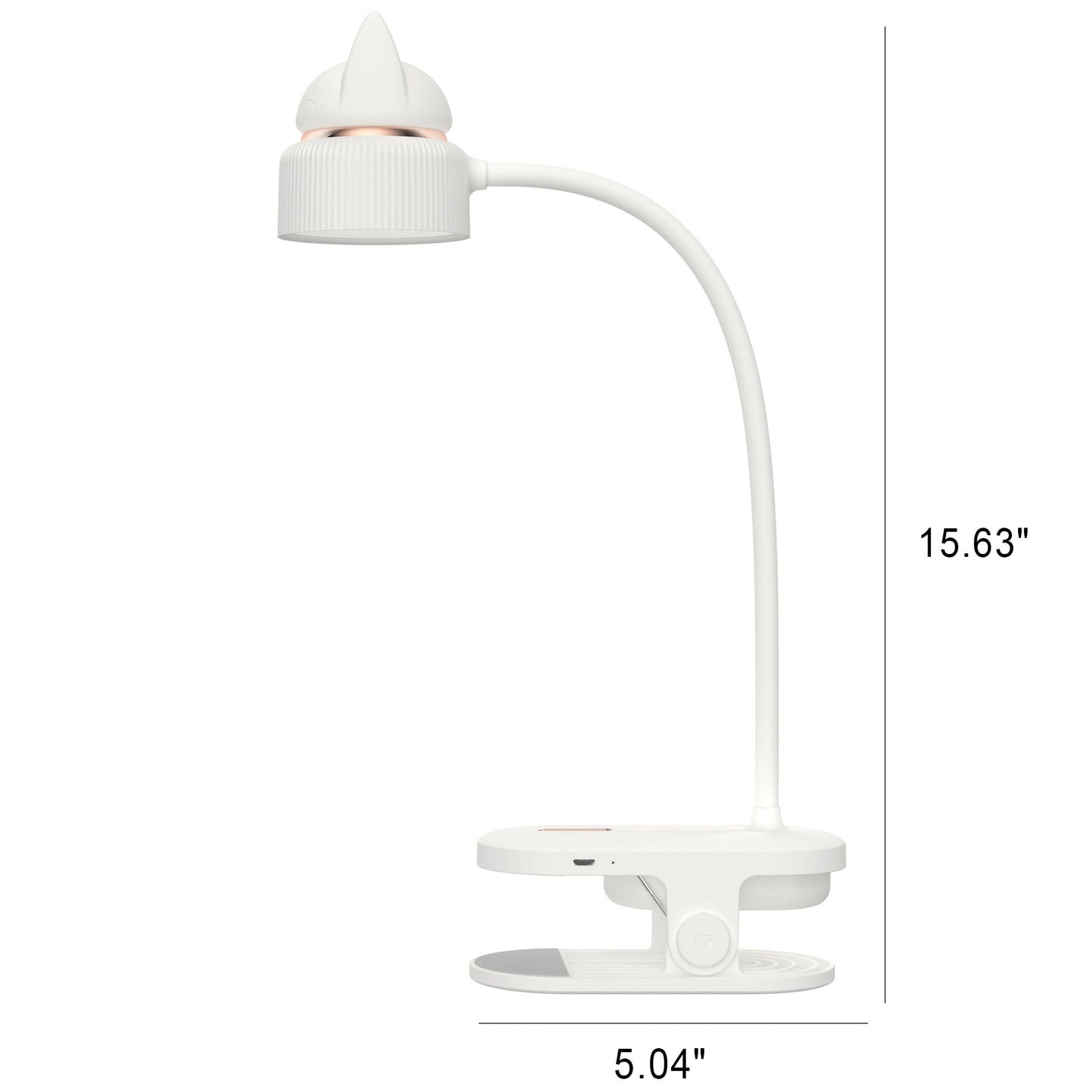 Modern Creative Cat Ears Eye Protection Clip LED Table Lamp