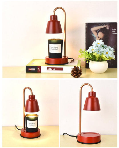 Creative Aroma Candle 1-Light  Metal Dome Decoration Table Lamp