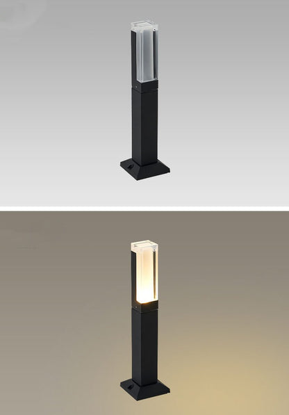 Lawn Light Column Acrylic LED Outdoor Waterproof Garden Light