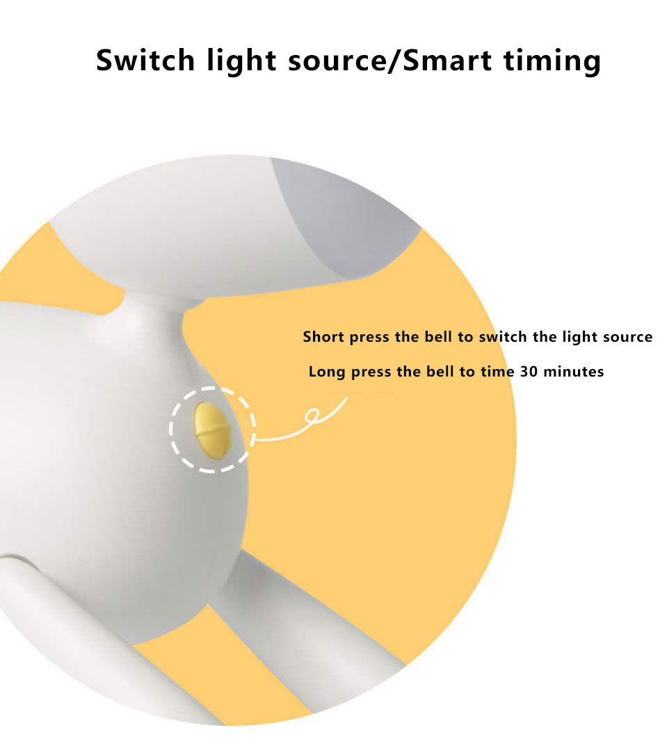 Elk Night Light USB Silicone LED Elk Table Lamp