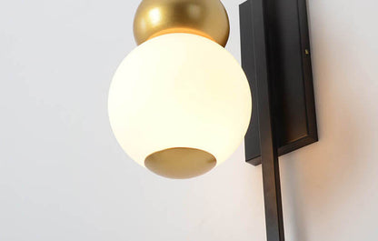 Modern Creative Glass Gourd 1-Light Wall Sconce Lamp