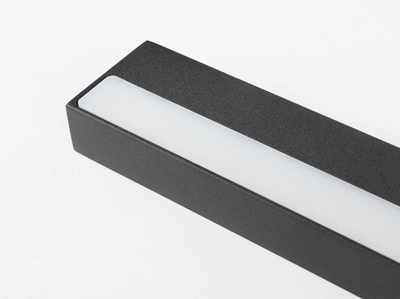 مصباح أمامي للمرآة من الألومنيوم LED من Nordic Linear مزود بمصباح واحد 