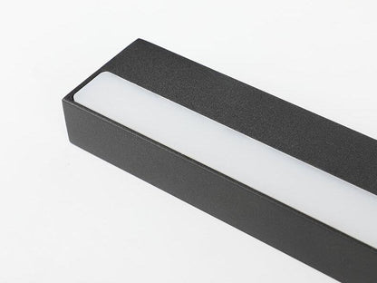 مصباح أمامي للمرآة من الألومنيوم LED من Nordic Linear مزود بمصباح واحد 