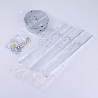 Minimalist Parallel Line LED Semi-Flush Mount Ceiling Light